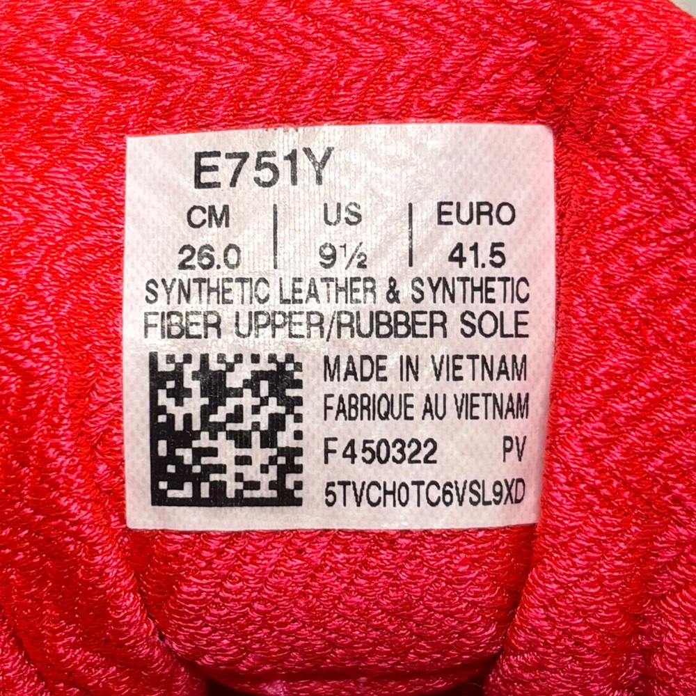 ASICS Gel-Resolution 7 Women’s 9.5 Tennis Shoes Red Pink White Athletic Sneakers - Picture 13 of 13